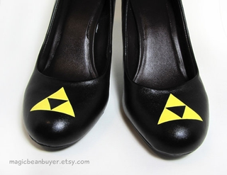 Illustration for article titled You Won't Jump Over the Flagpole in These Awesome Mario Heels